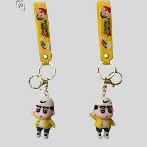 3D Shinchan Anime Character Keychain
