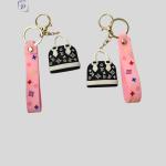 3D Shopping Bag Keychain for Girls
