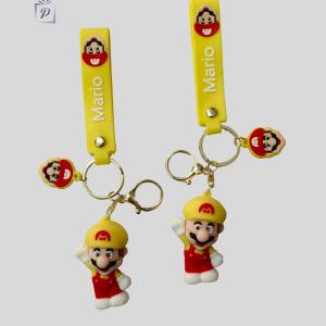 Cute 3D Super Mario Cartoon Keychain